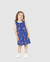 Vestido Infantil Estampa Girafas Em Algodão Malwee Kids
