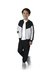 Jaqueta Bomber Menino Bicolor Em Jacquard Texturizado - Carinhoso