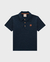 Camisa Polo Menino Manga Curta Em Malha Rajada Linho - Carinhoso - Esmeralda Baby