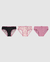 Kit 3 Calcinhas Infantis Menina Em Algodão Malwee Kids - loja online