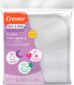 Toalhas Com Capuz Pinte&Borde Cremer