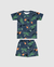 Pijama Infantil Menino Estampa Brilha No Escuro Em Algodão Malwee Kids - Esmeralda Baby
