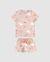 Pijama Infantil Menina Manga Curta Estampado Em Algodão Malwee Kids - comprar online