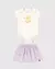 Conjunto Infantil Menina Body + Saia Em Algodão Malwee Kids - Esmeralda Baby