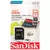 Cartão Memória Micro SD Sandisk 128GB Classe 10 Ultra com Adaptador SD - ORIGINAL