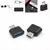 Kit adaptador OTG USB 3.0 tipo C e V8 em cor branca, mostrando os conectores e exemplos de uso com dispositivos móveis e acessórios USB.