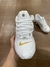 Nike Shox Nz "Branco/ Dourado" na internet