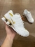 Nike Shox Nz "Branco/ Dourado"