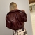 Jaqueta Couro Croco - CHERRY - GAB CLOTHING