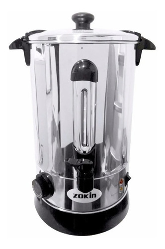 Cafetera Eléctrica Zokin Con termostato De Acero Inoxidable 8.8lts