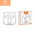 Fone de Ouvido H'maston RB01/RB02/RB03