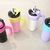 Copo Térmico com Tampa e Canudo – Estilo Garrafa, Ideal para Bebidas Frias ou Quentes