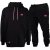 Conjunto Moletom Blusa De Frio + Calça Abrigo Modelo Canguru com Cordinha Neon Estampado - loja online