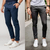 Kit 2 Calças SARJA Slim Social FIT Sport Fino na internet
