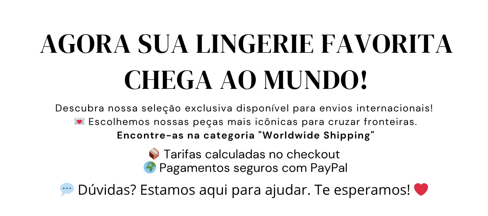 Carrusel Humana Lenceria World Wide Shipping