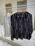 Camisa seda c/ lineas