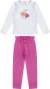 Conjunto Fem 1-2-3 Blusa Cotton Com Bordado Bear E Legging Molecotton - comprar online