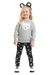 Conjunto Fem 1-2-3 Casaco Moletom Com Bordado Urso E Legging Molecotton Com Silk Coracao na internet