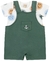 Conjunto Masc P-M-G Macaquinho Moletinho E Bordado E Camiseta Meia Malha Com Silk - Babybe