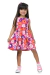 Vestido Fem 1-2-3-4-6-8 Babados Meia Malha Rotativa - Babybe