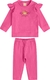Conjunto Fem P-M-G Ribana Peletizada Com Bordado Cute Girl E Calça Ribana - Babybe