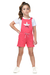 Imagem do Conjunto Fem 4-6-8 Macaquinho Silk Cadarco E Blusa Meia Malha Retilinea