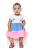 Vestido P-M-G Meia Malha Com Silk E Bordado Arco Iris na internet