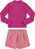 Conjunto Blusa Com Shorts Saia 1502377 - 1502377 - Babybe
