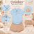 Conjunto Bebê Body Gola Polo e Shorts em Suedine - BabyBe | Roupas de Bebê e Moda Infantil Online