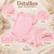 Conjunto Bebê Body e Shorts Canelado com Faixa - BabyBe | Roupas de Bebê e Moda Infantil Online
