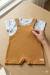Conjunto Jardineira Bebê Moletinho Favo e Camiseta Estampa Animais - comprar online
