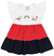 Vestido P-M-G Meia Malha Com Silk E Bordado Arco Iris - Babybe