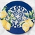 Capa para Sousplat Limão Siciliano em Azul Mediterrâneo - comprar online
