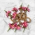 Porta-Guardanapo com Flores do Campo Rosadas em Argola de Madeira - comprar online