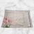 Jogo Americano Dupla Face Impermeável Elegância Floral com Tulipas - comprar online
