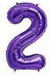 Imagen de Globos con forma de números