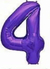 Globos con forma de números - comprar online