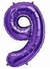 Imagen de Globos con forma de números