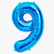 Globos con forma de números - comprar online