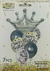 Set de Globos “Happy Birthday” con Corona Real