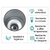 Copo Cuia Térmico Inox com Tampa Antivazamento 360ML-Branco na internet