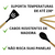 Kit Utensílios de Cozinha 12Pçs - Silicone e Cabo de Madeira- Preto / Madeira na internet