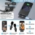 Microfone Lapela Celular Sem Fio Duplo Para Iphone Ios- Preto - IA Connect Store