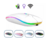 Mouse sem Fio Bluetooth Recarregável LED- Branco