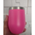 Copo Cuia Térmico Inox com Tampa Antivazamento 360ML-Pink