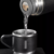 Kit Garrafa Térmica 500ML+ 3 Xícaras Aço Inoxidável -PRETO na internet