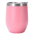 Copo Cuia Térmico Inox com Tampa Antivazamento 360ML-Rosa