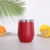 Copo Cuia Térmico Inox c Tampa Antivazamento 360ML-Vermelho - IA Connect Store
