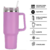 Copo Quencher 1,200ML--Lilás - comprar online