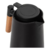 Jarro Garrafa Térmica Cabo em Madeira 1L - Preto - IA Connect Store